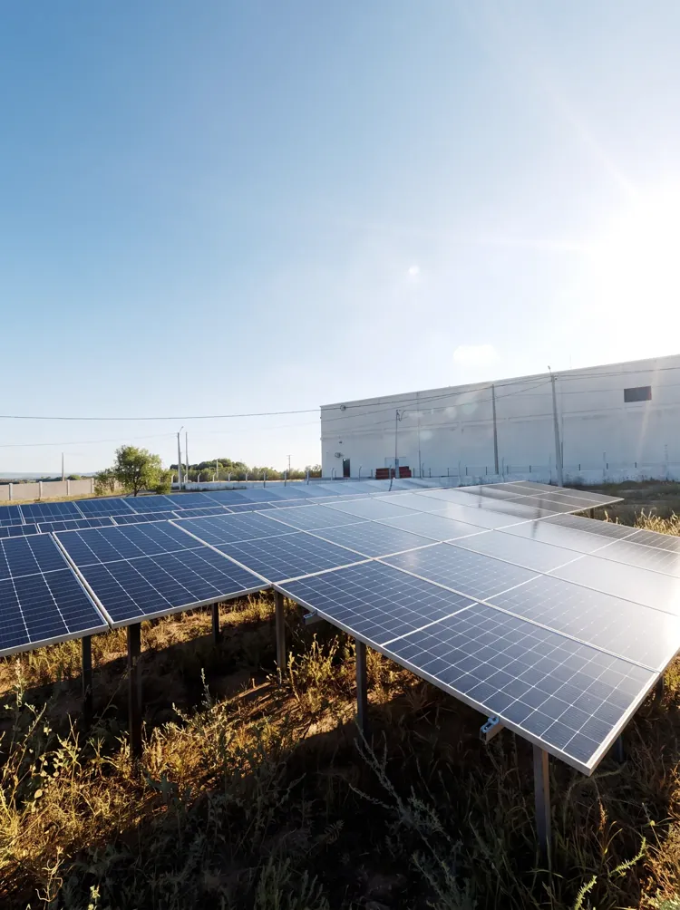 Projeto solar de grande porte executado pela Orizon